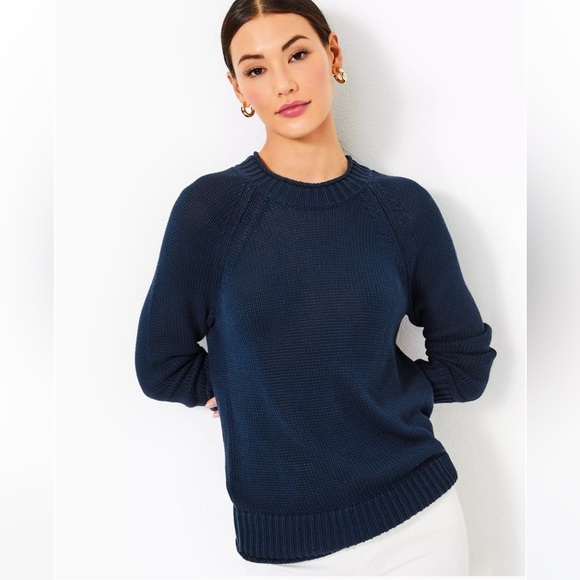 NEW w/tags (NWT)
Lilly Pulitzer Deba Women's Sweater
Navy
Marl - Picture 1 of 6